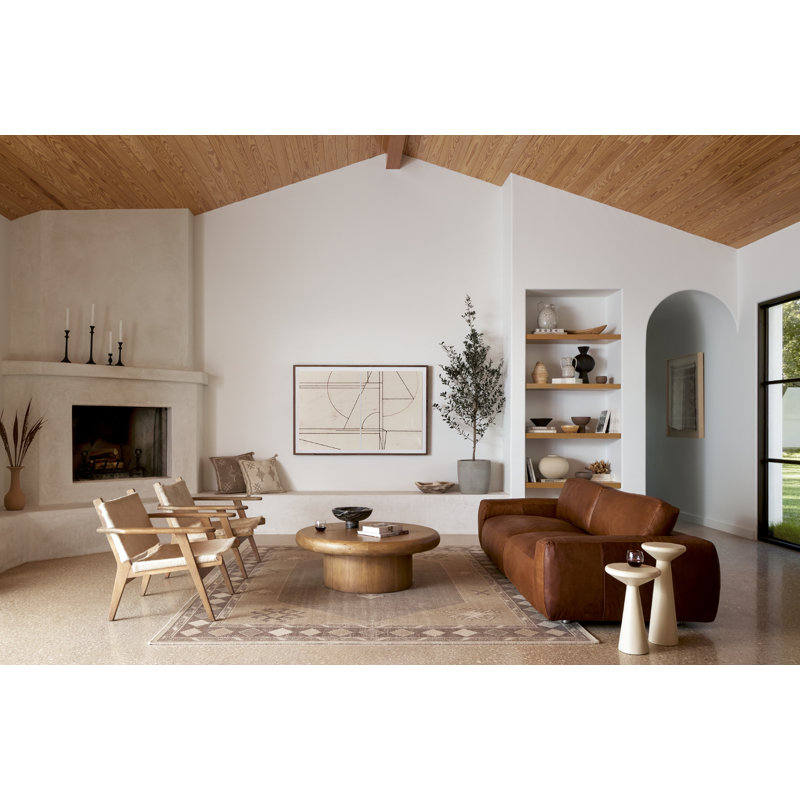Samsa Oriental Area Rug in Beige, Rectangle 9' x 12'