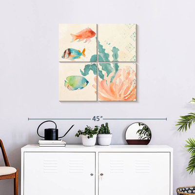Bramley tropical sarcelle corail Medley I