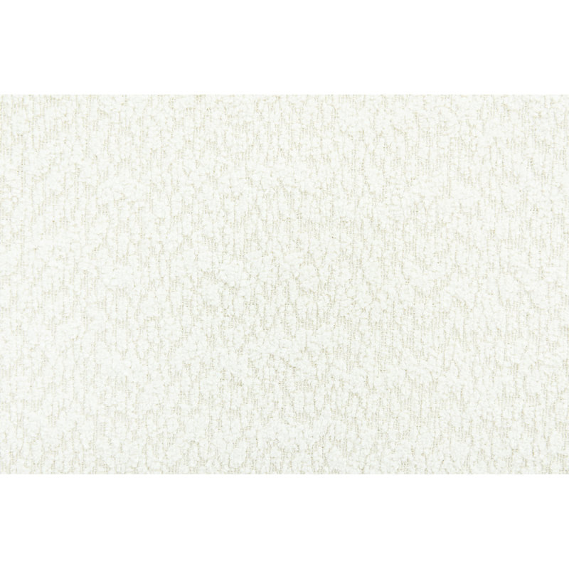 Structure de lit moderne très grand blanc Boucle, revêtement texturé doux, bois d'ingénierie, adaptable aux styles de chambre à coucher selon la taille, la surface, les pieds en bois d'hévéa, décor différent approprié