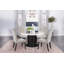 Chaise d'appoint capitonnée Jackye avec garniture cloutée-888591515-888591509