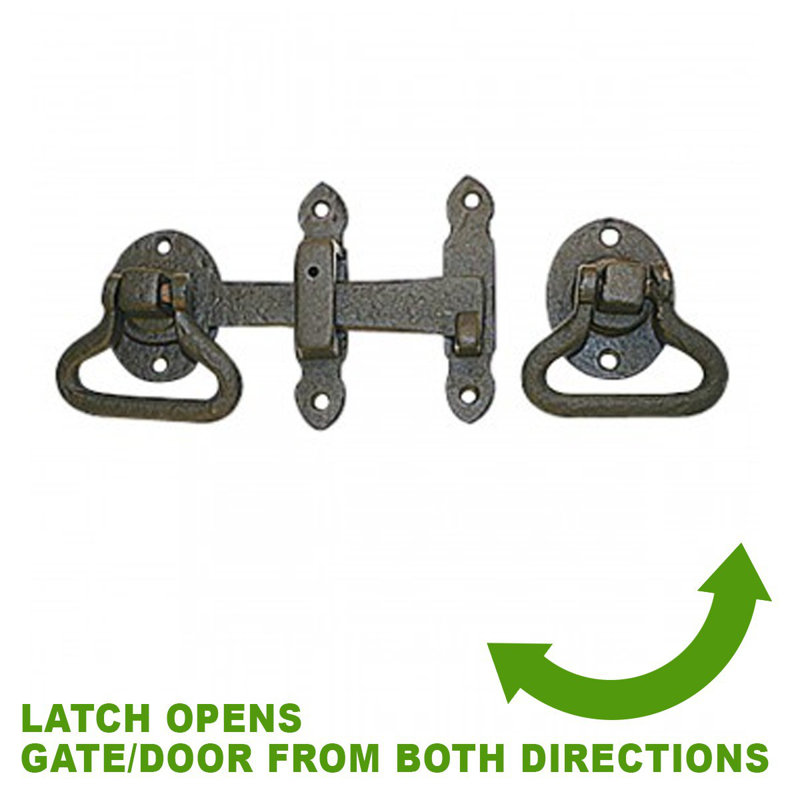 Loquet de porte en fer forgé