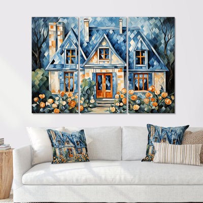 Cottage Garden Gateway 1 - Paysage, toile tendue, art mural