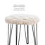 Hellman Iron Accent Stool-67840521