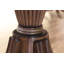 Oval Mahogany Wood Dining Table