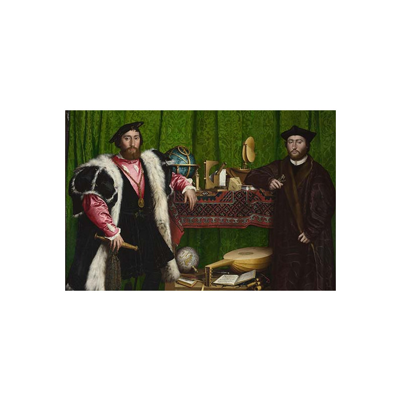 The ambassadeurs-reproduction d’art, H 28 po x l 42 po x P 1,5 po