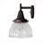 Hunter Cypress Grove Natural Iron 3 Light Vanity Wall Light Fixture-63338209