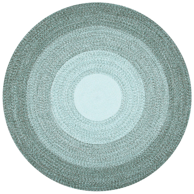 Gympie Hand Woven Cotton Rug, Round 6'
