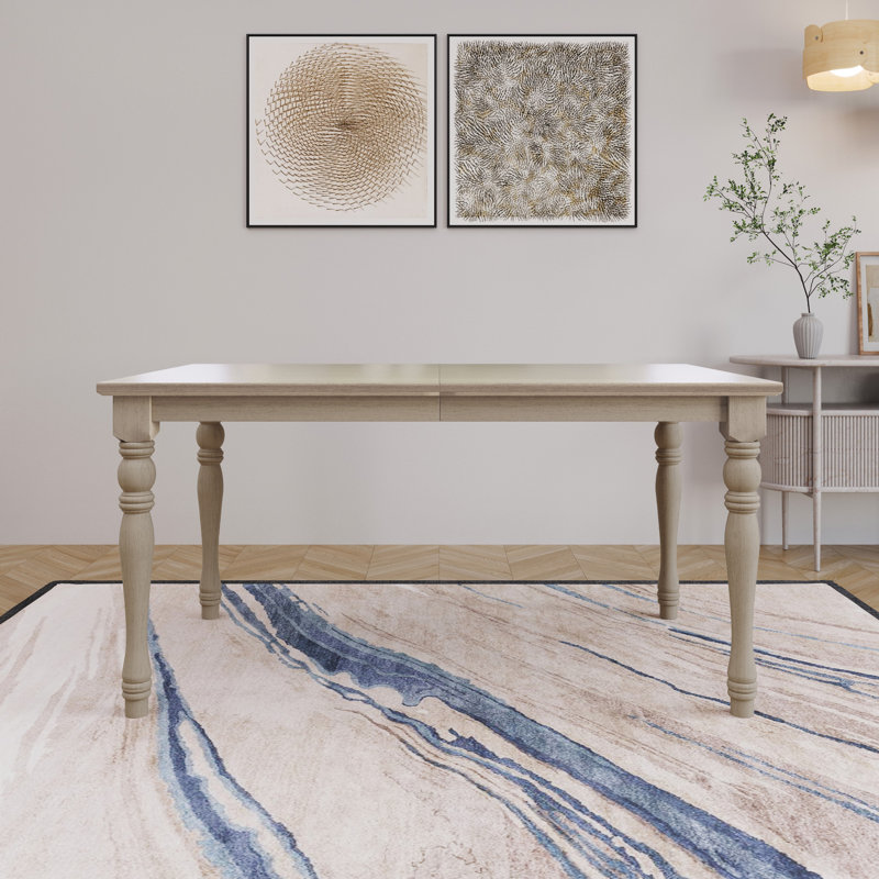 Table de salle à manger Angelisse, Gris antique