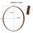 Karrina Accent Wood Round Mirror-1682441106-1627551901