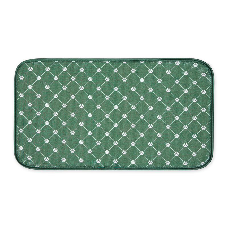 Lit pour animaux Trellis Polyester, Petit (l 18 po x P 0,25 po x H 10 po), Gris