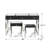 48'' Glass Top Console Table