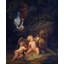 "Romulus and Remus" par Josef Binder - Art mural sur toile tendue avec châssis-1437711128