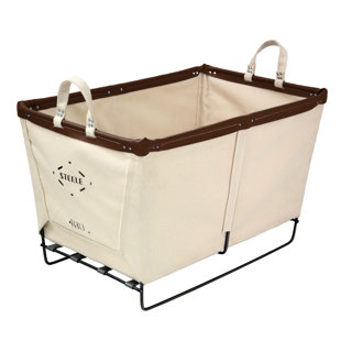 Canvas Carry Basket - 4 Bu