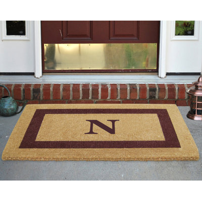 Tapis de porte antidérapant pour l'extérieur