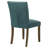 Cathcart Upholstered Dining Side Chair Teal Blue-107168780