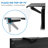 Mount-It! TV Shelf for Wall Mounted TV, Adjustable Screen Top Shelf for Cable Box & Streaming Device