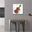 Winston Porter 'Violin' by Mark Ashkenazi Acrylic Glass Wall Art, 12" x 12"-935680124