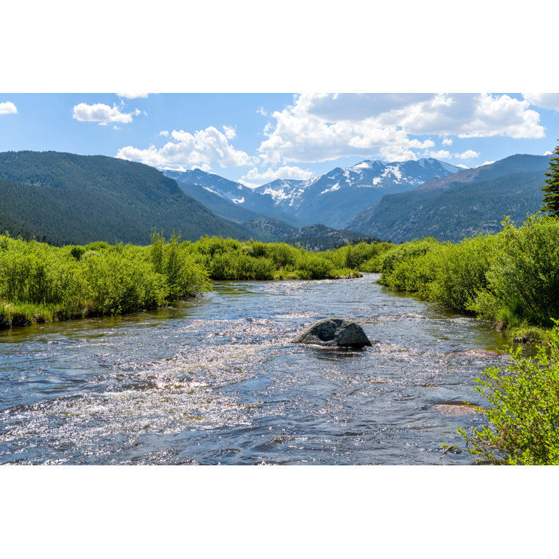 Thompson River, USA 1 Piece Wrapped Canvas Wall Art, 61cm H x 91cm W x 3.8cm D