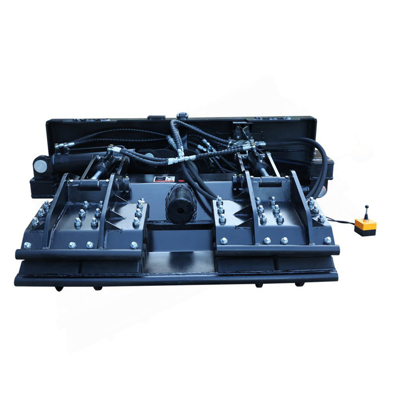 Sertisseur de poteau hydraulique Skid Steer