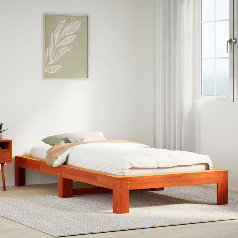 Elem Solid Wood Bed