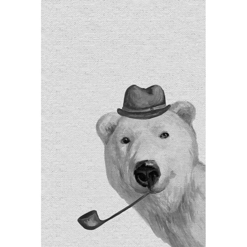 Smokey Bear II - Wrapped Canvas Painting, 152 cm H x 102 cm W x 4 cm D