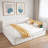 Upholstered Daybed With Usb And 2 Drawers-1272243092