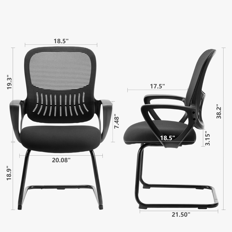 Chaise de salle à manger rembourrée Niculaie