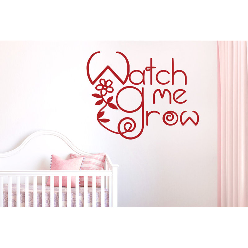 Wall Decal, Large, Dark Red