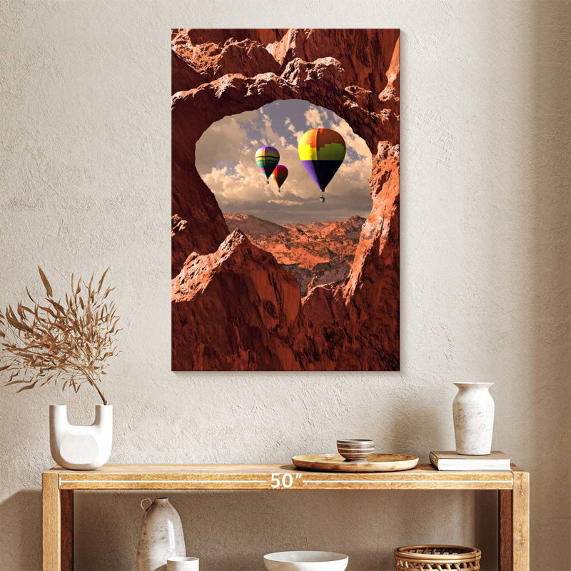 Mehar Southwest Hot Air Balloons, 24" H x 16" W
