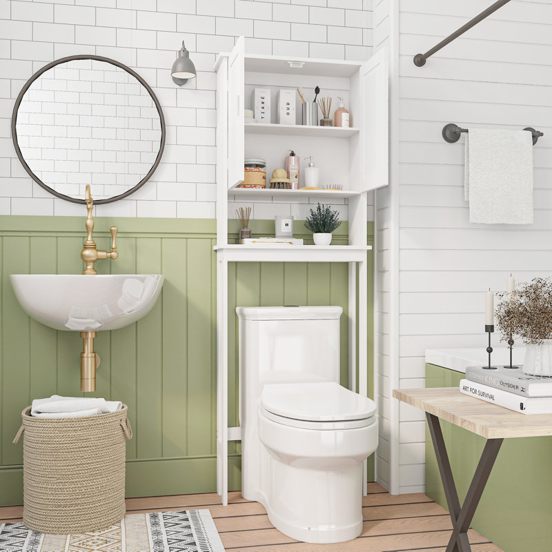 Manases Freestanding Over The Toilet Storage