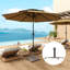 Base de parasol de patio Outsunny