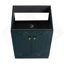 Meuble-lavabo autoportant 24 po et 2 portes d'armoire à fermeture en douceur (emballage KD) - sans le lavabo-111882633-111882628