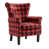 Tissu rouge / noir est en rupture de stock