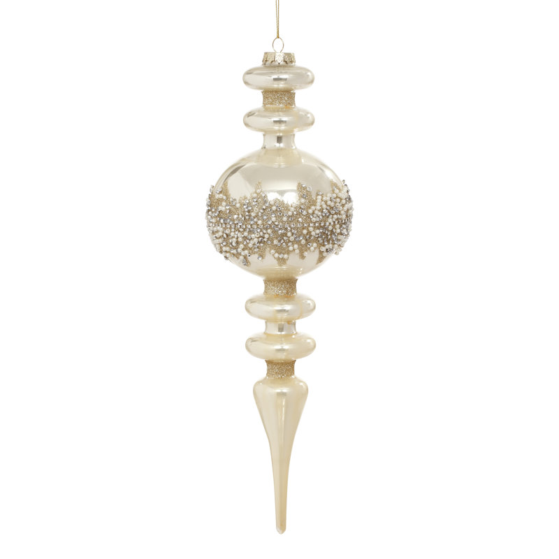 Grand Sparkling Finial - 12 Inches Set Of 4