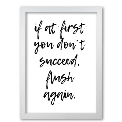 Flush Again - Print