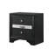 Table de chevet 2 tiroirs Glam