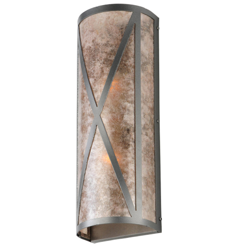 Saltire 2 - Light Flush Mounted Sconce