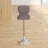 Troutville Swivel Upholstered Adjustable Height Counter Stool-677476814