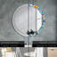 Huldar Glass Flat Wall Mirror
