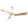 Kemp 52'' 3 - Blade Classic Propeller Ceiling Fan with Remote Control and LED Light Kit Included
