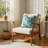 Velvet Floral Hummingbird Pillow Covers, Whimsical Home Decorative Sofa Bed Covers-124338314-117496980
