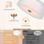 Plafonnier semi-encastré cylindrique 3 lumières Modern