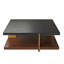 Table basse rectangulaire en bois