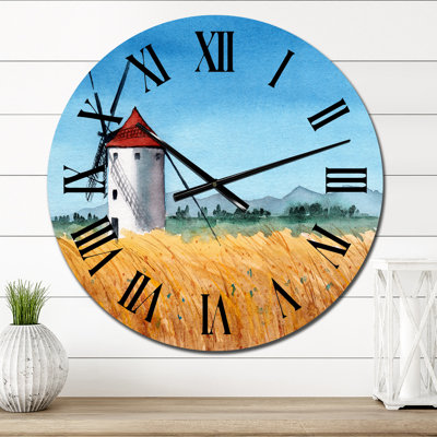 Horloge murale surdimensionnée