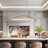 Daine Modern Linear LED Chandelier