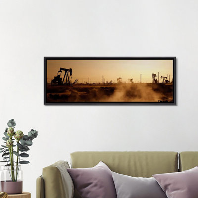 " Oil Derrick, South Belridge Oil Field, Kern County, California "