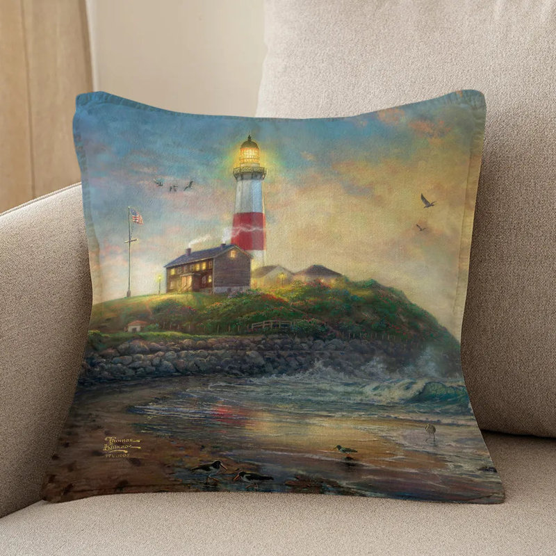 Coussin décoratif Thomas Kinkade Light of Hope