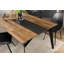 Briones Teak Rectangular Wood Top Dining Table