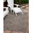 Kivett Rugged Rings Brown and Ivory Indoor Outdoor Machine Washable Area Rug-1377066038