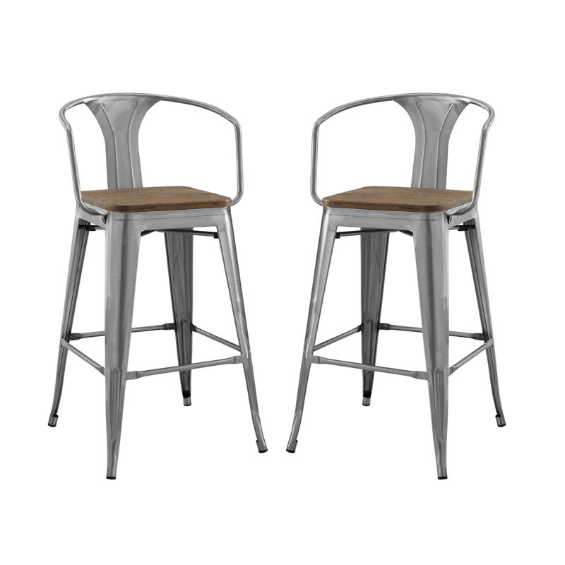Tabouret de bar Promenade, Bronze